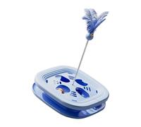 Baguette multifonctionnelle pour coller le jeu amusant réduisant la solitude chez les chatons adultes cloches jouet sonore