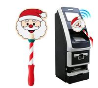 Baguette pour Carte Bancaire Accessoire de Caisse sans Contact imprimé en | Baguettes de paiement sans contact de Noël Pour Fêtes De Fin D'Année Soirées Événements Shopping Magasins du Père Noël