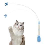 Baguette pour chat | Jouet interactif avec ventouse pour réduire l'ennui des chats, animaux domestiques, chambre à coucher, salon, maison et extérieur