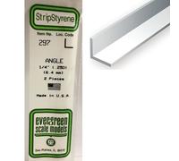 Baguette Profile En L En Plastique 350 X 6,3 X 6,3 Mm , 2 Pcs