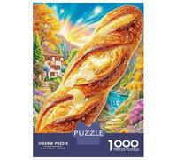 Baguette Puzzle 1000 Pièces, Difficile Puzzles pour Adults EnfFourmi, Jeu De Défi Intellectuel 70x50cm/1000pcs