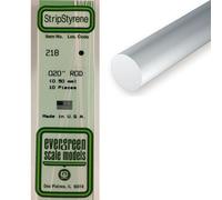 Baguette Ronde En Plastique 350 X 0,5 Mm , 10 Pcs