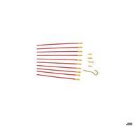 Baguette Tire-Fils - E-Robur - Diamètre 5 mm - Longueur 1 m - Pack de 10 - Accessoires inclus