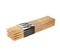 Baguettes 5B en Chêne avec Olive en Bois Forme Goutte, Lot de 12 Paires