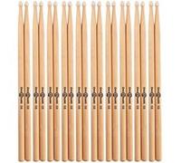 Baguettes 5B en érable, olive en nylon, lot de 10