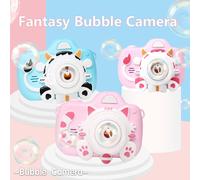 Baguettes À Bulles Magiques Électriques 3 Couleurs, Appareil Photo À Musique Légère, Pistolet À Bulles, Jouets Amusants D'extérieur Avec Deux Paquets De Liquide À Bulles