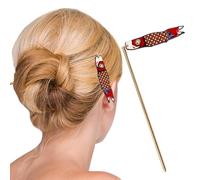 Baguettes à cheveux en métal, baguettes à cheveux | Accessoires de coiffure en avec pendentif, machine à décorative, épingle à cheveux élégante pour courses de 14,5 cm, rendez-vous