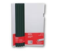 Apli 13338-5 Baguettes à relier avec couvertures transparentes