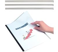 Baguettes à relier manuelles - Exacompta - SERODO 6mm incolore - Pack de 25
