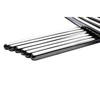 Baguettes Chinos Acier Inoxydable Baguettes Métal (10 Paires)