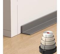 Baguettes d'angle, bandes de seuil, transitions for joints de sol, adaptées à diverses surfaces de décoration intérieure, autocollantes.(Gray,5M_W-30MM)