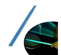Baguettes de batterie à luminosité durable, performance captivante, choix des joueurs de batterie (bleu)