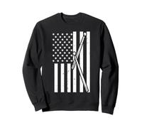 Baguettes de Batterie avec Drapeau américain pour Homme, Femme, Enfant Sweatshirt