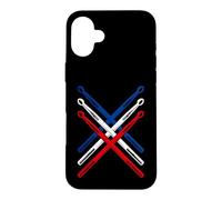 `Baguettes De Batterie Drum France Percussion Batteur Cadeau Coque pour iPhone 16 Plus