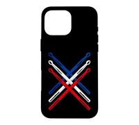 `Baguettes De Batterie Drum France Percussion Batteur Cadeau Coque pour iPhone 16 Pro Max