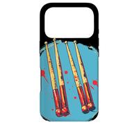 Baguettes de Batterie Graphic Rock Music Coque pour iPhone 17 Pro