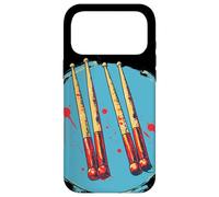 Baguettes de Batterie Graphic Rock Music Coque pour iPhone 17 Pro Max