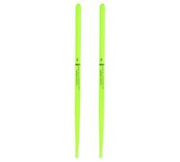 Baguettes de batterie lumineuses 5 A & 7 A, nylon fluorescent, léger 100 g, et durable, pour batterie, jazz ou scène, effet fluorescent, idéales pour les débutants et les professionnels, 1 paire