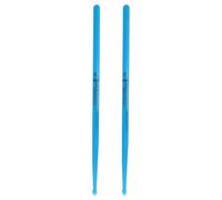 Baguettes de batterie lumineuses 5 A & 7 A, nylon fluorescent, léger 100 g, et durable, pour batterie, jazz ou scène, effet fluorescent, idéales pour les débutants et les professionnels, 1 paire