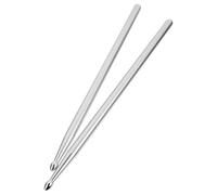 Baguettes de batterie solides en métal for entraînement, équipement percussion et accessoires for étudiants, outil alliage d'aluminium 5A Pour Les Batteurs