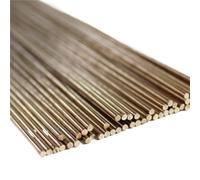 Baguettes de brasage Baguettes de soudure TIG en bronze et cuivre, silicium, 1,2 mm,6,5, 3, ERCuSi-A(2.5mm x 500mm 10pcs)