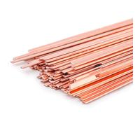 Baguettes de brasage en cuivre phosphoreux BCuP-1-10 baguettes de soudage plates(100 Pcs)