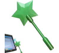 Baguettes De Carte De Crédit to-Pay, Baguettes Imprimée en 3D Taps to Pay, Porte-Carte De Paiement sans Contact Star Wands, Portable Et Fonctionnel pour Enfantt, Fan De Cosplay, Magicien (Vert)