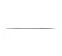 OMAC Baguettes de Garniture arrière pour Peugeot 508 SD 2018-2025 1Pc Acier Silver
