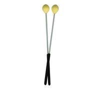 Baguettes de marimba 1 paire de maillets Marimba pièces Percussion professionnelles Glockenspiel carillon cloche Xylophone pilons accessoires for instruments musique(Yellow)