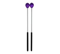 Baguettes de marimba 2 pièces Marimba maillets pilons accessoires de Percussion professionnels Glockenspiel carillon cloche Xylophone(Purple)