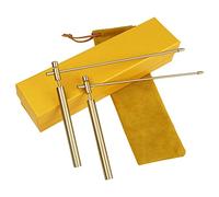 Baguettes de Radiesthésie, Tiges de Radiesthésie en Cuivre pour Divination de L'eau, Echerche de Sources et D'objets, Chasse aux Fantômes, Tracer l'énergie Spirituelle, Les Questions Oui/Non ! (2)