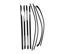 Baguettes De Seuil De Porte Extérieures 8 Pièces Pour Mercedes Pour Benz W213 2016-2022 BLNETU