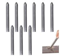 Baguettes de soudage, baguettes de brasage en aluminium 9 pièces 30 mm, soudage à la baguette en aluminium à basse température, fil universel facile fondre pour les réparations bricolage