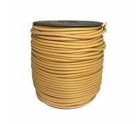 Baguettes de soudage en acier inoxydable, Fil à Souder PVC 4mm Diamètre 70 Mètres Multicolore(Dark Yellow)