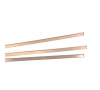 Baguettes de soudage en bronze phosphoreux | Barres plates en Bronze phosphoreux, 10 pièces, sans poudre à souder, Corrosion, for le soudage de tuyaux en cuivre