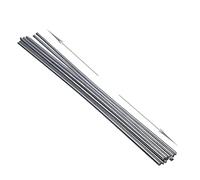 Baguettes de soudage pour acier doux Lot de 10 baguettes de soudage universelles à fil fourré for cuivre, aluminium, fer, acier inoxydable, sans poudre, basse température(2.0mm-10pieces)