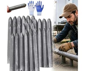 Baguettes de soudage universelles basse température, baguettes de soudage en aluminium, baguette soudages universelles pour métaux à fusion facile basse température, outil pour baguette (30pcs)