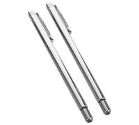Baguettes de Sourcier en Acier Inoxydable, Lot de Set, Argenté | Détection Feng Shui et Recherche D’eau, Design Détachable, Facile à Assembler, Pratique à Transporter