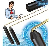 Baguettes de Sourcier Professionnelles Modèle PRESTIGE - Baguette de Radiesthésie Ultra Résistantes, Tiges en Laiton - Marque Française [Garantie A Vie]