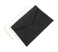Baguettes de Sourcier Professionnelles, Tiges Pliables Poignées | Laiton et Feutre, Structure en L à Double Tige, Pochette de Transport Incluse, Usage Extérieur