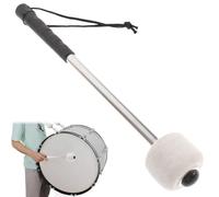 Baguettes de Tambour, Maillet de Grosse Caisse, Maillet de Tambour, Bâton de Tambour, Baguette Tambour de Basse, Baguettes de Timbales, Drumstick, pour Instrument à Percussion, Accessoire Bande