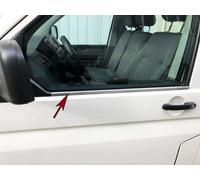 Baguettes de vitres en acier inoxydable mat pour toutes les VW T5, VW T6 | BJ 2003-aujourd'hui | 2 portes