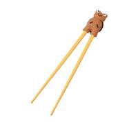 Baguettes d'entraînement pour enfants adultes et débutants-1 paire de baguettes avec aide de baguettes d'apprentissage détachable-droitier ou gaucher