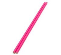 Baguettes devil 14 mm en silicone la paire-Mister Babache- Rose Rose G