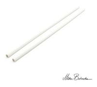 Baguettes devil 14 mm (silicone) (la paire)-Mister Babache- Blanc Blanc G