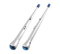 Baguettes Digital Air - Paire ABS 34x35cm, Tête en Feutre Robuste Débutants Adultes | Baguettes électroniques pour rythme, jeu de Rock, cours de musique, amusant à la maison, interactif