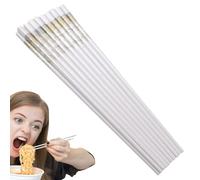 Baguettes en céramique,10 paires d'ustensiles de cuisine chinois antidérapants | Baguettes de Cuisson - Pour femmes, hommes, ados, seniors, maison, restaurant, cuisine, repas