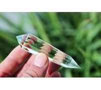 Baguettes en cristal de quartz clair de style Vogel à 12 côtés Point 29g