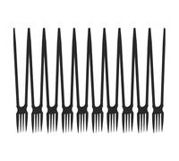 Baguettes Fourchettes - 21 Cm - 10 Pièces Faciles À Manger, Ustensiles Antidérapants Pour L'école, Baguettes De Cuisine Pour Voyages, Les , Les Repas De Bureau, Sushis, Fruits Japon