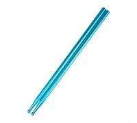 Baguettes légères mais robustes en alliage d'aluminium, excellent contrôle et réponse sur n'importe quel tapis de batterie ou ensemble (bleu)